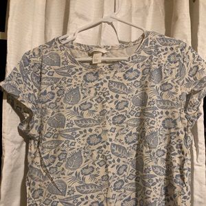 Blue and White HM Shirt